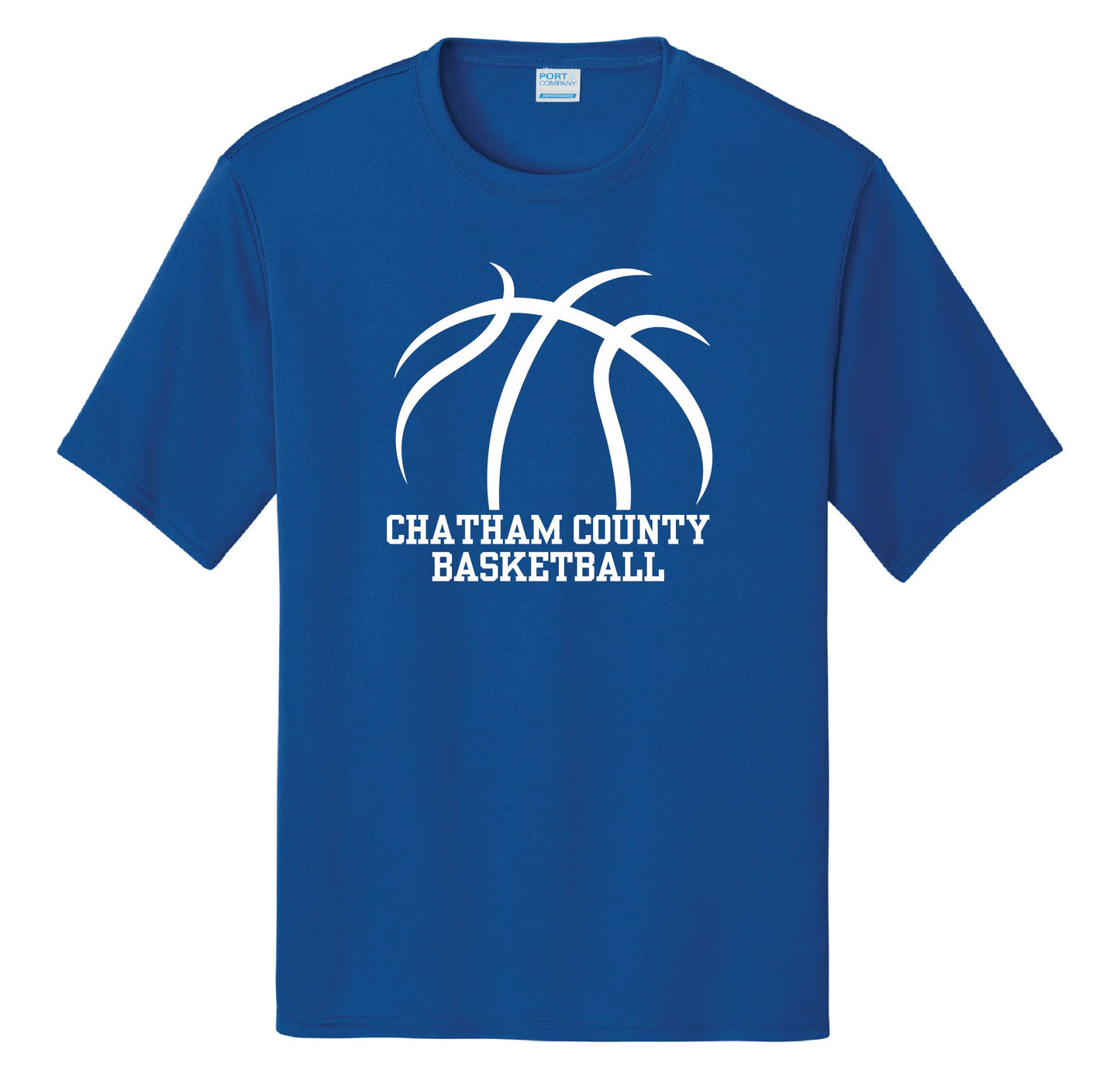 Basketball Jersey: Royal & White